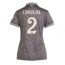 Real Madrid Daniel Carvajal #2 Tredjedrakt Kvinner 2024-25 Kortermet